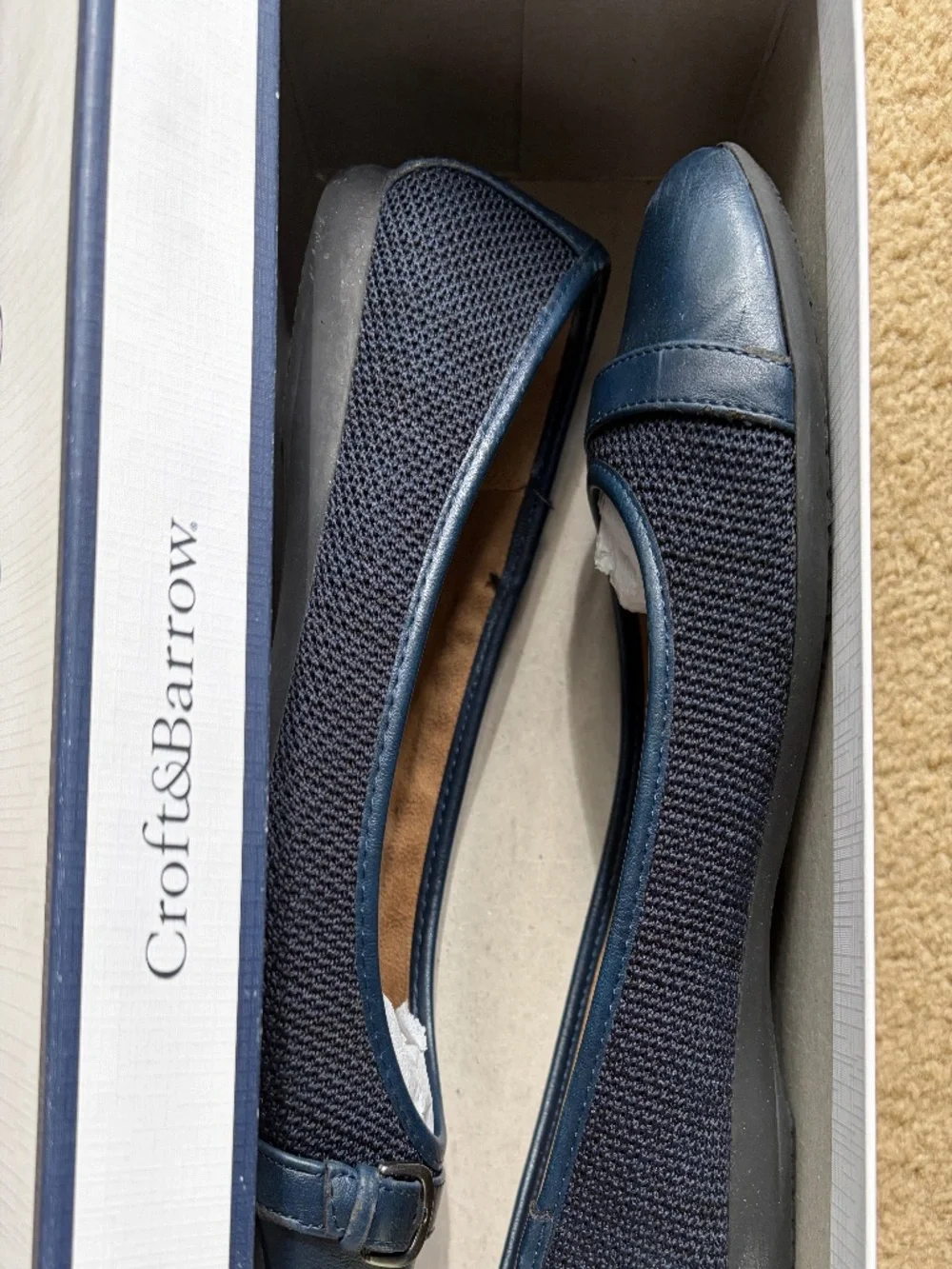 Croft & Barrow Women’s Ortholite Flats Drawbridge - With Box (Size 7)